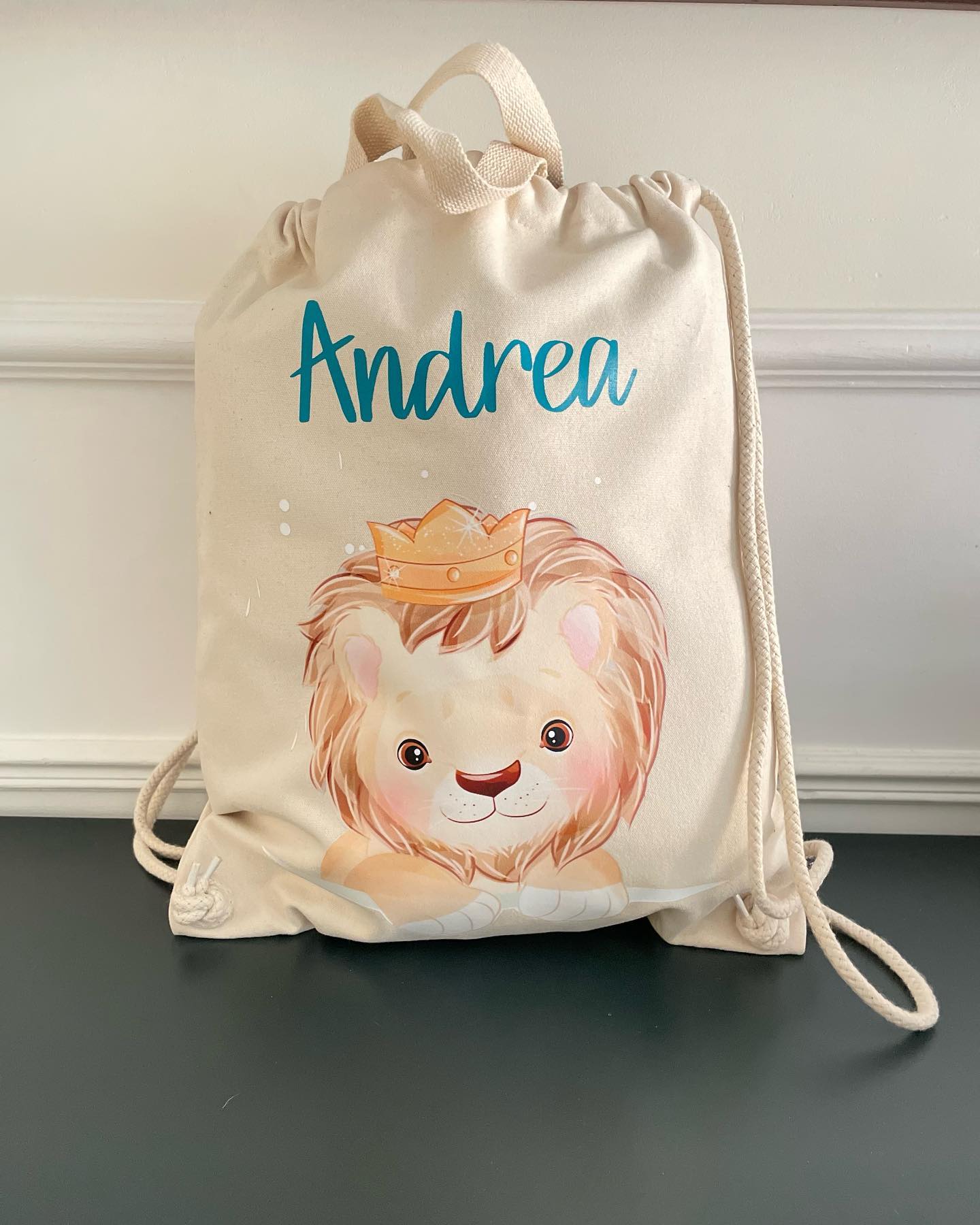 Sacca con doppio manico personalizzata