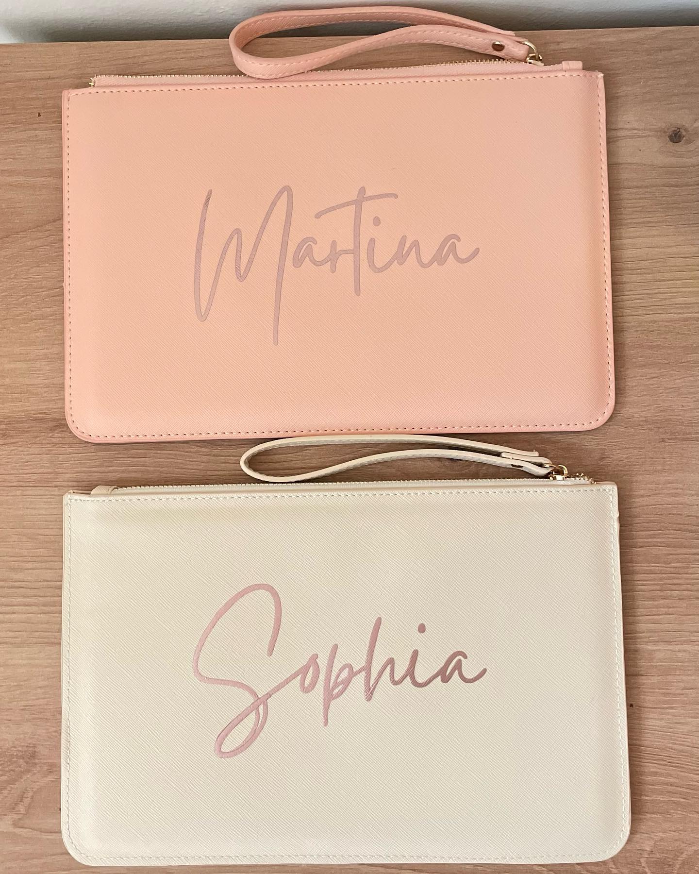 Pochette in Saffiano