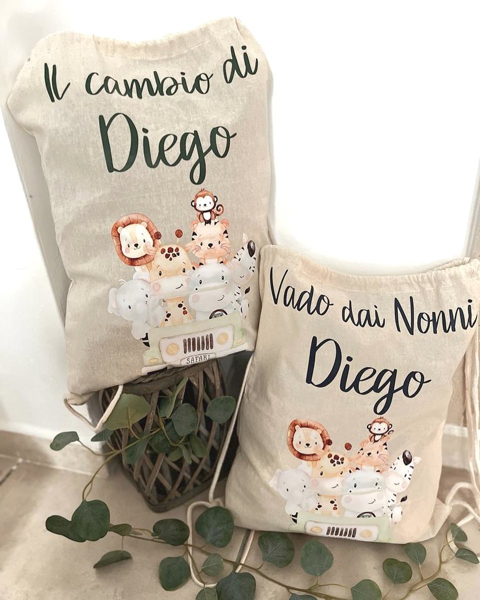 Sacca Personalizzata Bimbi