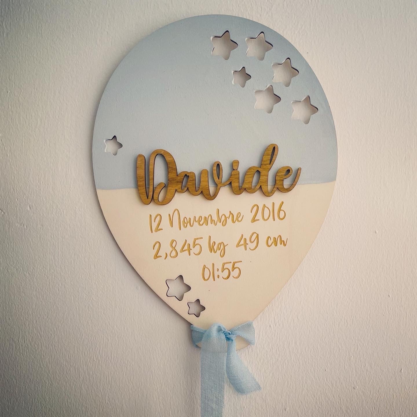 Palloncino Nascita Personalizzato