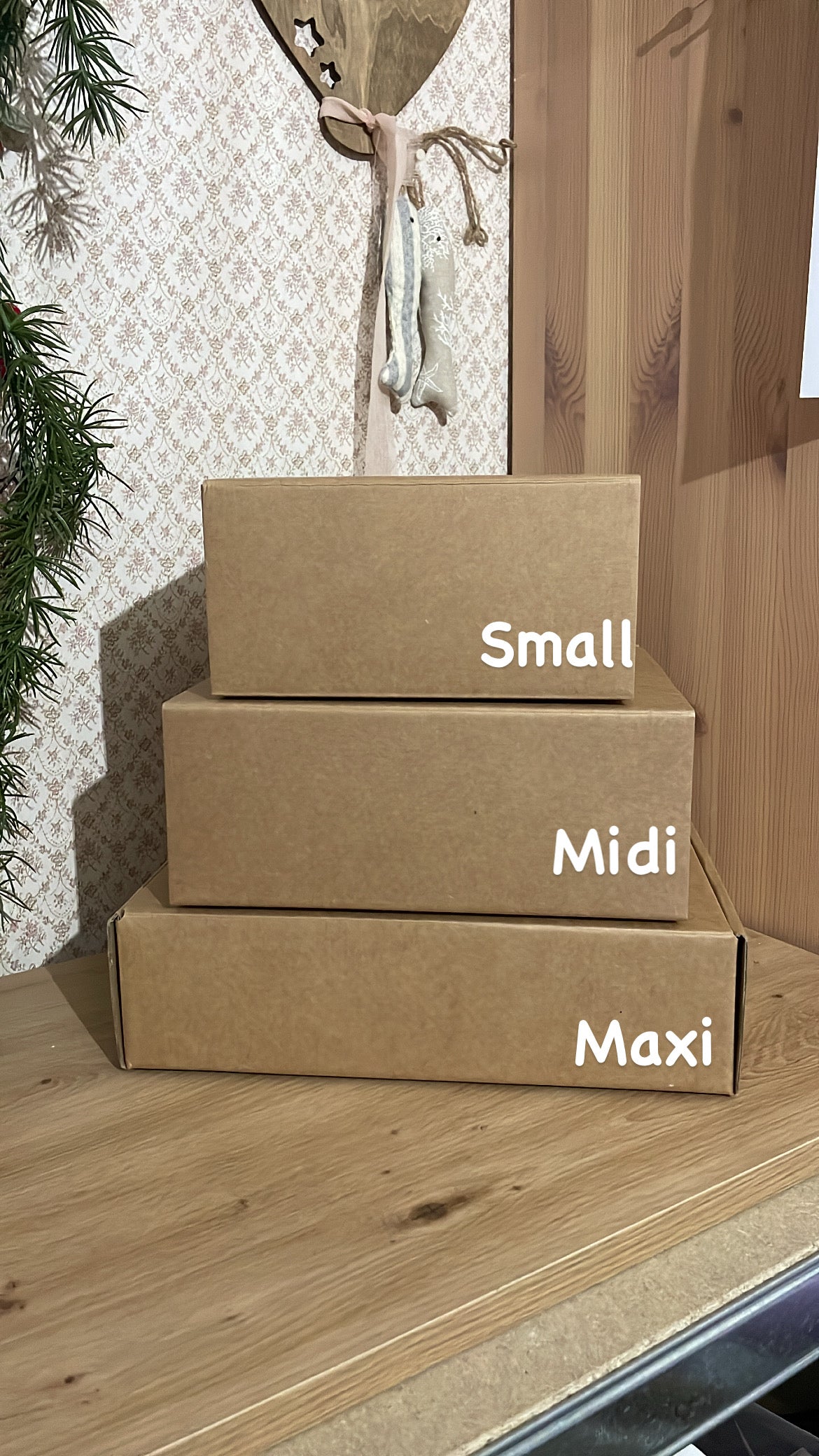 Box candele natalizie