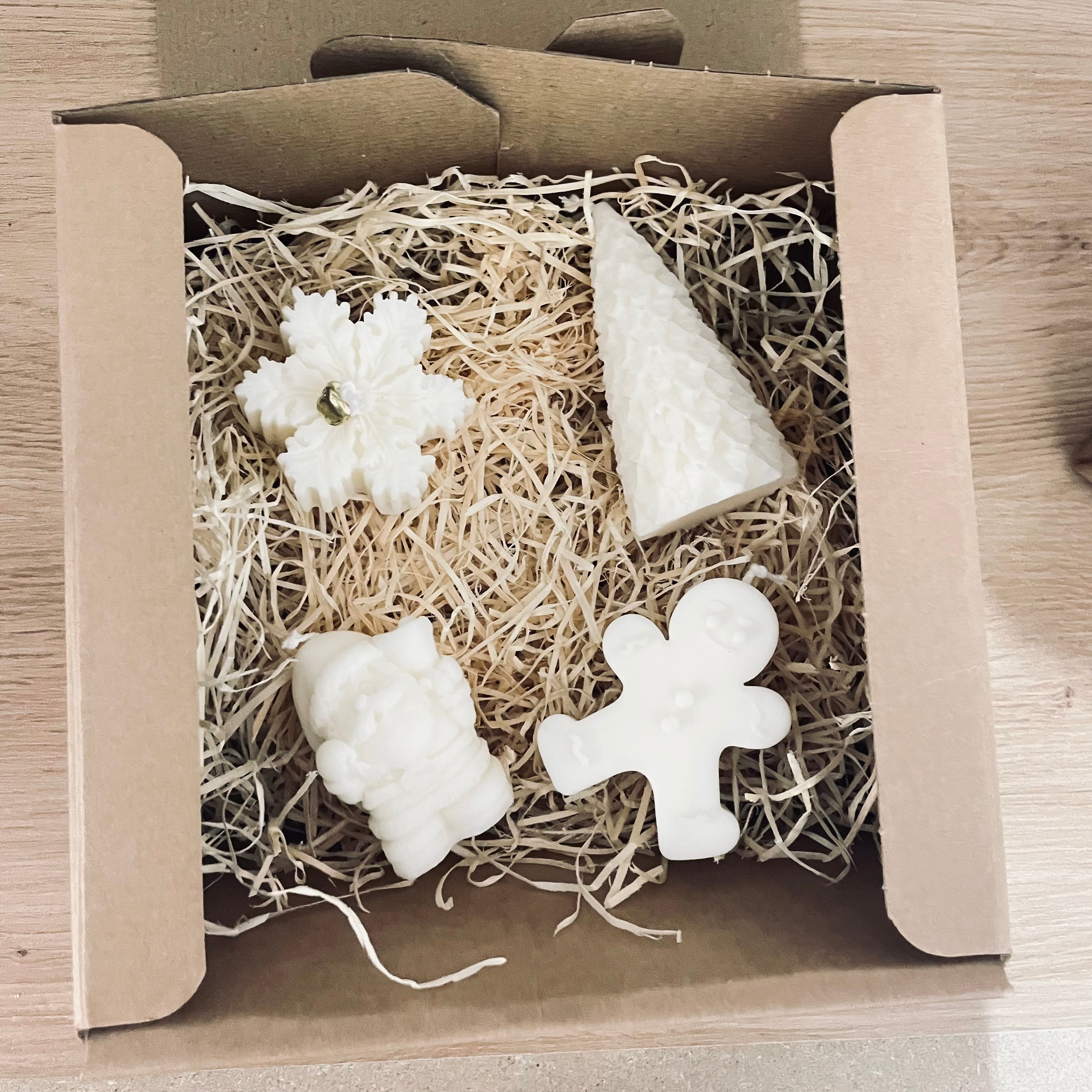 Box candele natalizie