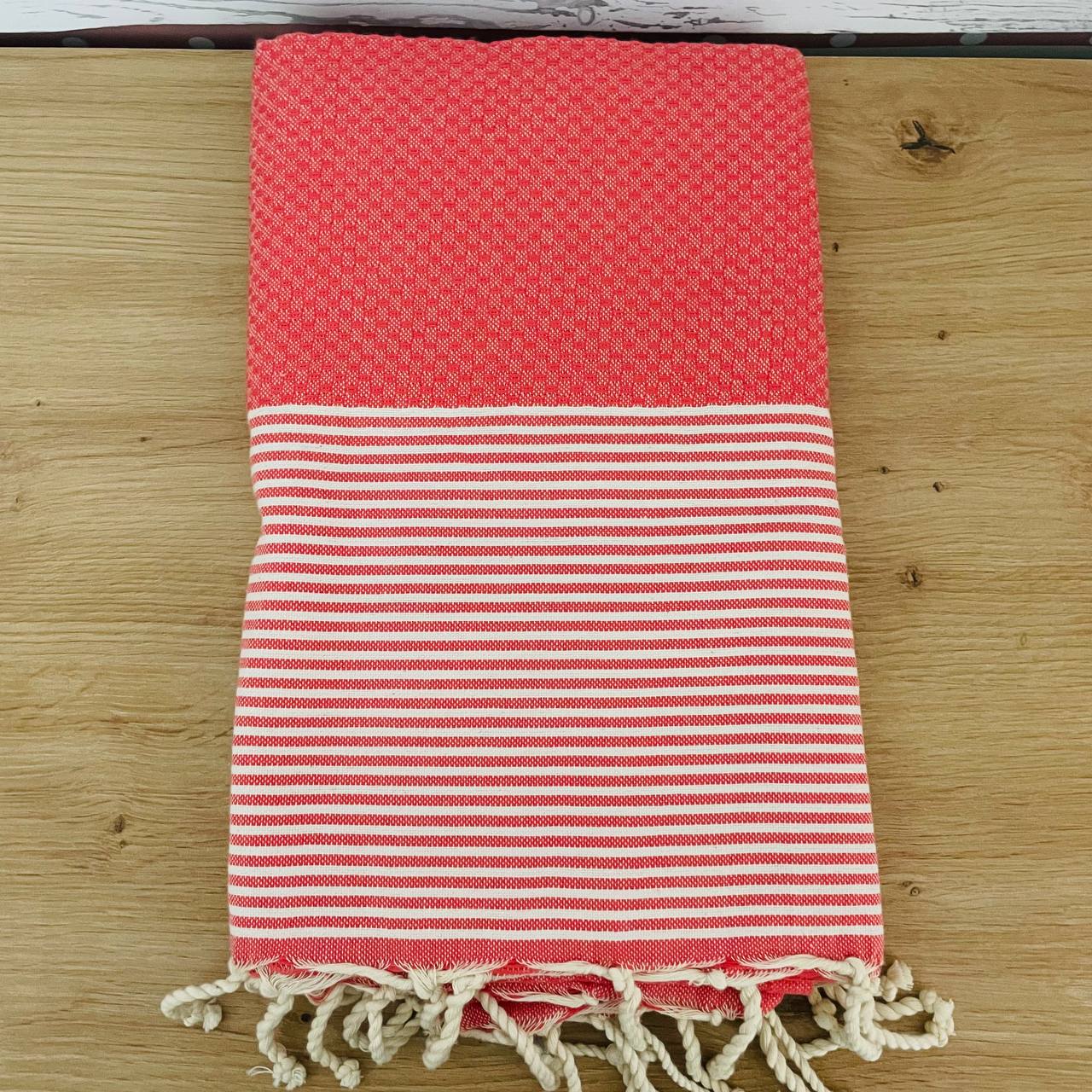 Telo mare fouta nido d'ape personalizzato